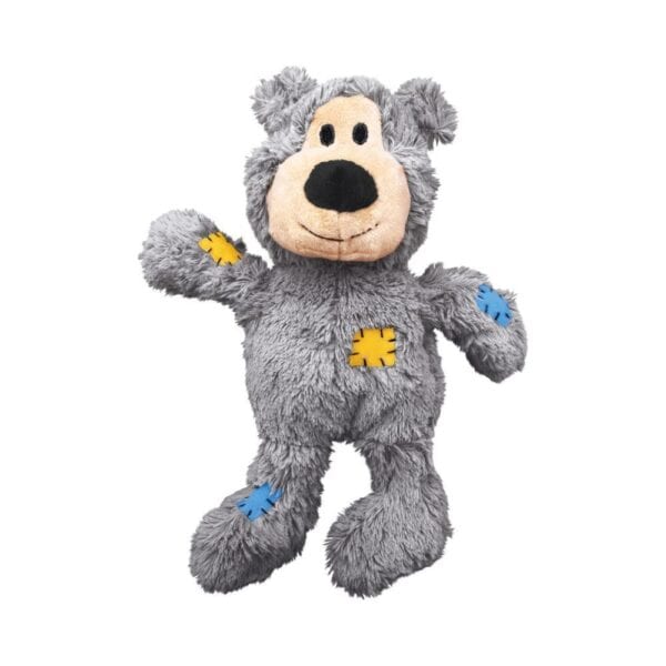 Brinquedo Pelúcia Kong Wild Knots Bear - Urso de Pelúcia com corda Resistente